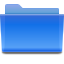 Filesystems Folder Blue Icon 64x64 png