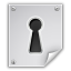 Mimetypes Application Pgp Encrypted Icon 64x64 png