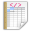 Mimetypes Application Vnd.sun.xml.calc.template Icon 64x64 png