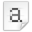 Mimetypes Application X Font PCF Icon 64x64 png