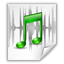 Mimetypes Audio X Aiff Icon 64x64 png