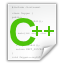 Mimetypes Source CPP Icon 64x64 png