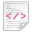 Mimetypes Text XML Icon 64x64 png