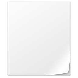 File Blank Icon - Phuzion Icons - SoftIcons.com