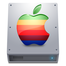 HDD Apple Icon 256x256 png