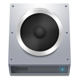 HDD Audio Icon 256x256 png