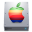 HDD Apple Icon 32x32 png
