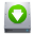 HDD Down Icon 32x32 png