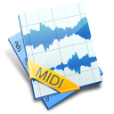 MIDI File Icon 128x128 png