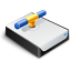 Network Drive Connected Icon 64x64 png