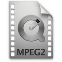 MPEG2 v4 Icon 128x128 png
