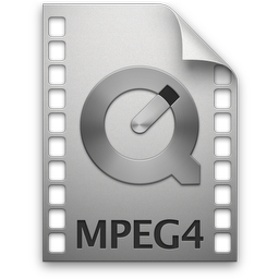 MPEG4 v4 Icon 256x256 png
