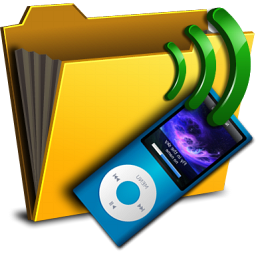 Folder Shared Music Icon - Reality Icons - SoftIcons.com