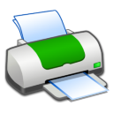 Printer Green Icon