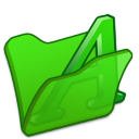 Folder Green Font 1 Icon