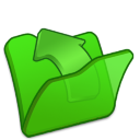 Folder Green Parent Icon 128x128 png