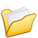 Folder Yellow My Documents Icon 128x128 png