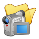 Folder Yellow Videos Icon