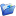 Folder Blue My Pictures Icon 16x16 png