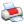 Printer Red Icon 24x24 png