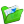 Folder Green My Pictures Icon 24x24 png