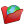 Folder Red Internet Icon 24x24 png