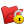 Folder Red Locked Icon 24x24 png