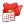 Folder Red Scheduled Tasks Icon 24x24 png