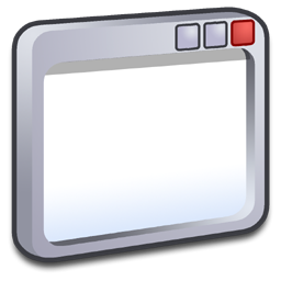 Windows Silver Icon 256x256 png