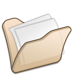 Folder Beige My Documents Icon 256x256 png