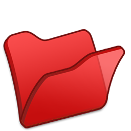Folder Red Icon 256x256 png