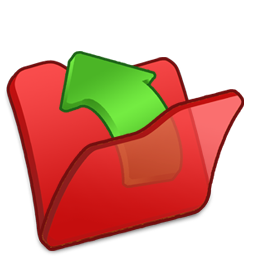 Folder Red Parent Icon 256x256 png