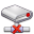 Network Drive Error Icon 32x32 png