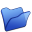 Folder Blue Icon 32x32 png