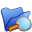 Folder Blue Explorer Icon 32x32 png