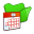 Folder Green Scheduled Tasks Icon 32x32 png