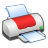 Printer Red Icon