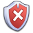 Security Firewall OFF Icon