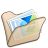 Folder Beige My Pictures Icon 48x48 png