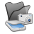 Folder Black Scanners & Cameras Icon