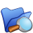 Folder Blue Explorer Icon 48x48 png