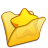 Folder Yellow Favourite Icon 48x48 png