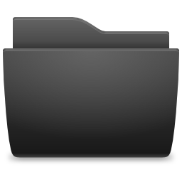 Folder Black Icon 256x256 png