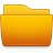 Folder Orange Icon 48x48 png