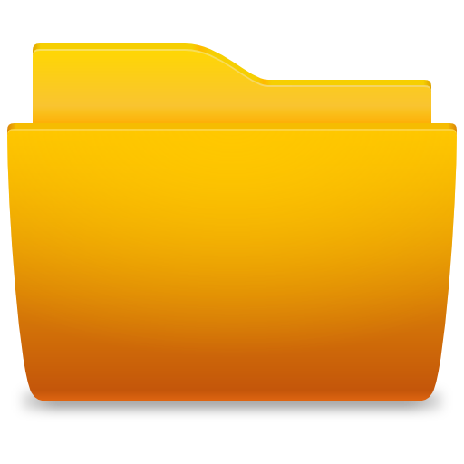 Folder Orange Icon 512x512 png