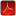 Adobe Acrobat Reader Icon 16x16 png