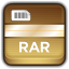 Archive RAR Icon 64x64 png