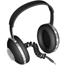 Rubber Headphones Icon 256x256 png