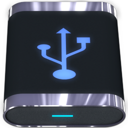 Rubber USB Icon 256x256 png