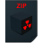 File Archive Zip Icon 48x48 png